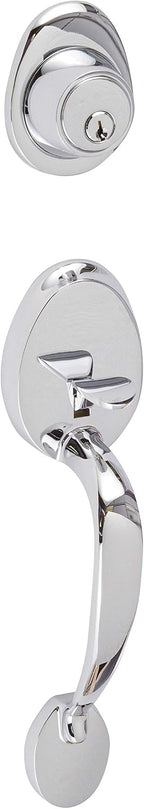 Sure-Loc AT507 26 SURE-LOC Contemporary Series Alta Handleset, Polished Chrome,