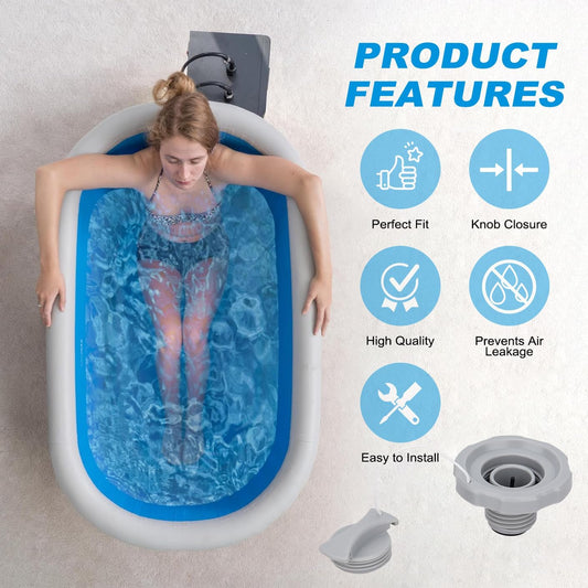 P05767 Air Valve Cap Compatible with Coleman Bahamas Airjet Saluspa Lay Z Spa Inflatable Hot Tub Replacement Parts Replacement One Way Air Valve Cap