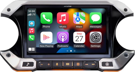 Alpine i509-WRA-JL 9-Inch Multimedia Receiver Compatible with 2018-Up Jeep Wrangler and 2020-Up Gladiator