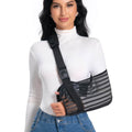 Black Arm Sling for Broken Arm Torn Rotator Cuff Shoulder Elbow Wrist Injury Mesh Adults Support Brace for Men