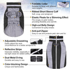 BEAUTYZOO Warm Dog Winter Coat with Harness Waterproof Dog Jackets for Small Medium Large Dogs,Windproof Reflective Dog