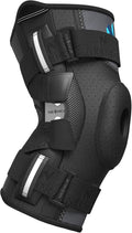 NEENCA Professional Knee Brace for Knee Pain Hinged Knee Support with Patented X-Straps Fiting System Strong Stability