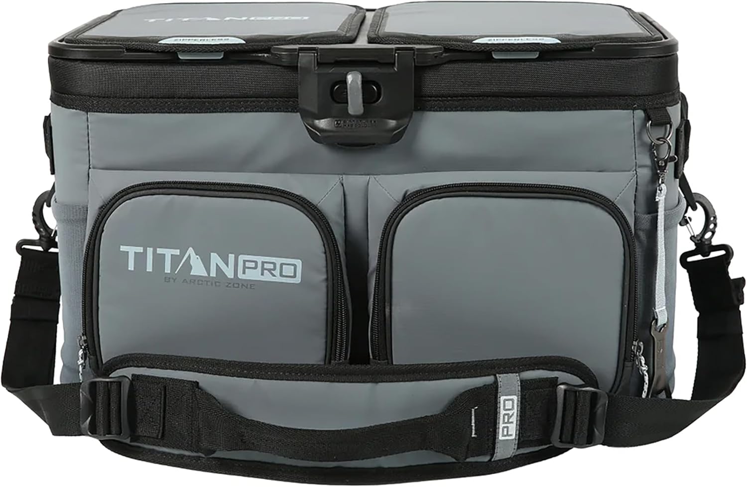 Defect Titan PRO by Arctic Zone 48 Can Zipperless Cooler with Magnetic Lid Insulated Soft Cooler with Custom Storage Liners