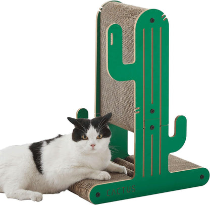 MixPet Cactus Shape Cat Scratching Pads with Ball Toy