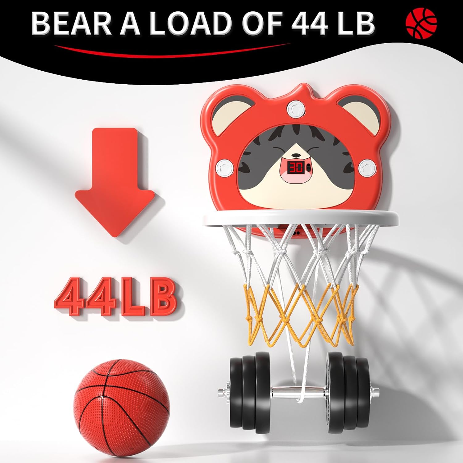 Indoor Mini Scoring Basketball Hoop for Toddler - *Kids