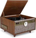 Victrola Victrola Century Signature+ 6-in-1 Music Center - Walnut - *TV & Home Theater