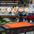 Griddle Mat Tight Magnetic Fit Silicone Griddle Mat 36 Inch Griddle Mat for Blackstone Grill with Handle Silicone Grill
