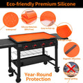 Griddle Mat Tight Magnetic Fit Silicone Griddle Mat 36 Inch Griddle Mat for Blackstone Grill with Handle Silicone Grill