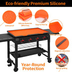 Griddle Mat Tight Magnetic Fit Silicone Griddle Mat 36 Inch Griddle Mat for Blackstone Grill with Handle Silicone Grill