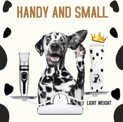 Low Noise Cordless Dog Trimmer Clipper Pet Grooming Kit for Matted Hair Professional Dog Razor for Small and Medium Animals