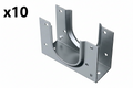 10 x PROFLO PF5331 Single Stud Shoe Rough Plumbing Shield Plates for Pipes and Wiring