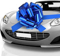 Zonon Big Car Bow 20 Inch Giant Car Bow with 20 ft Ribbon for Large Gift Wrapping New Houses Huge Present Birthday