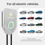 Two Barrels Home Flex Smart Electric Vehicle EV Charger Level 2 up to 40 Amp NEMA 14-50 Plug 26ft Extension Cord Cable