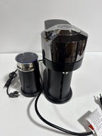 Nespresso Vertuo Next Deluxe Coffee and Espresso Machine by Breville Dark Chrome with Aeroccino Milk Frother - Dark