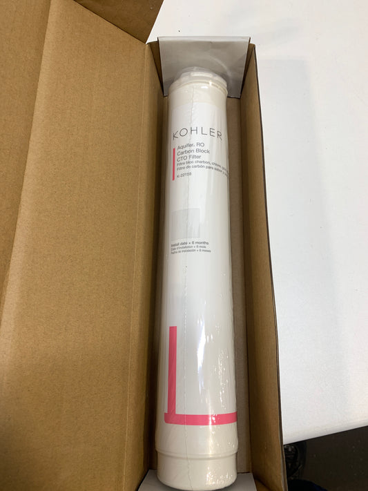 Kohler K-22159-NA Aquifer RO Carbon Block CTO Filter