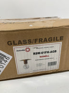 See Desc Dainolite Roswell 8 Inch 1 Light Flush Mount Roswell - RSW-61FH-AGB - Transitional - *Lighting & Electrical