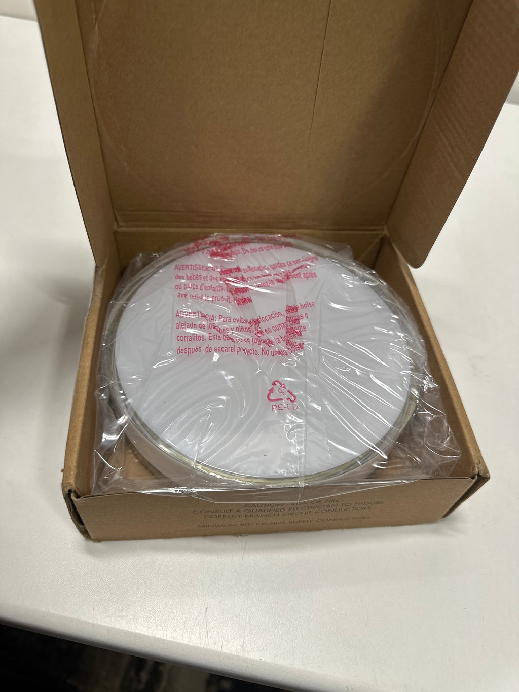 Minka Lavery Vantage 7" Wide LED Flush Mount Ceiling Fixture with Clear Acrylic Diffuser Model: 749-2-787-L