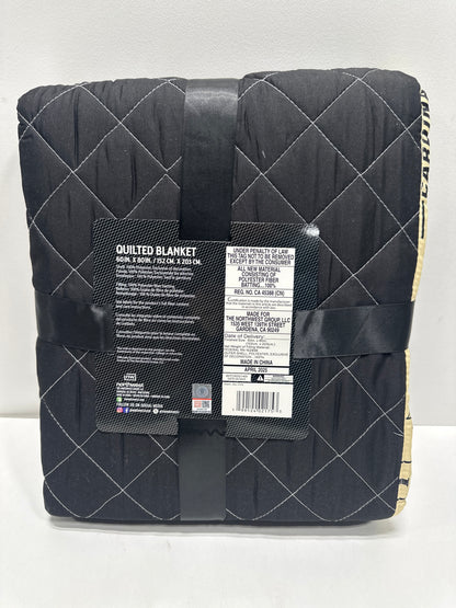 NCAA Ball State Cardinals 60 X 80 Quilted Throw Blanket
