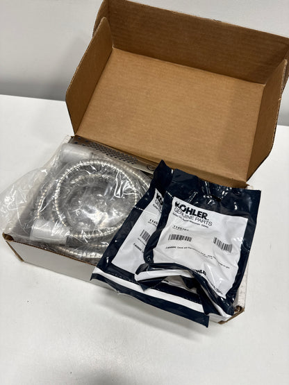 Scratch Kohler K-T22025-4 Tempered Floor Mounted Tub Filler with Built-in Diverter - Includes Hand Shower Vibrant Brushed Nickel