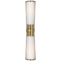 Visual Comfort Carew 24’’ Linear Sconce with White Glass Shade by E. F. Chapman - *Lighting & Electrical