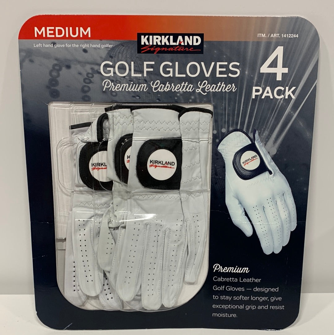 Kirkland Signature Golf Gloves Premium Cabretta Leather