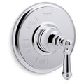 Kohler TS72767-4-CP Artifacts Valve Trim with Lever Handle, Polished Chrome
