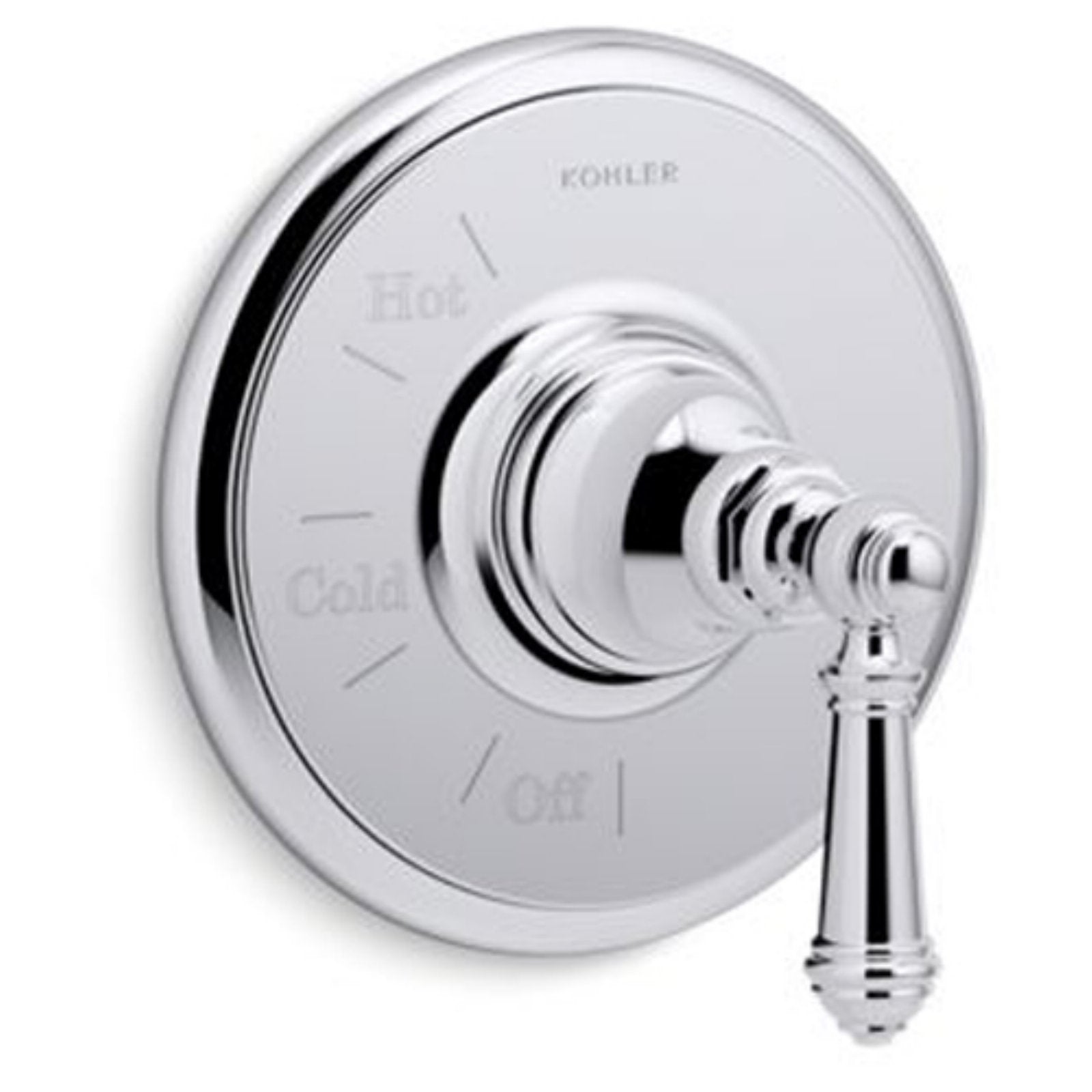 Kohler TS72767-4-CP Artifacts Valve Trim with Lever Handle, Polished Chrome