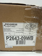 Progress Lighting 4-Light Universal Ceiling Fan Light Kit for AirPro Collection Ceiling Fans New Traditional and Rustic