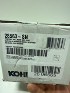 Kohler K-28563 Tempered 6-3/8" Integrated Diverter Tub Spout Vibrant Polished Nickel