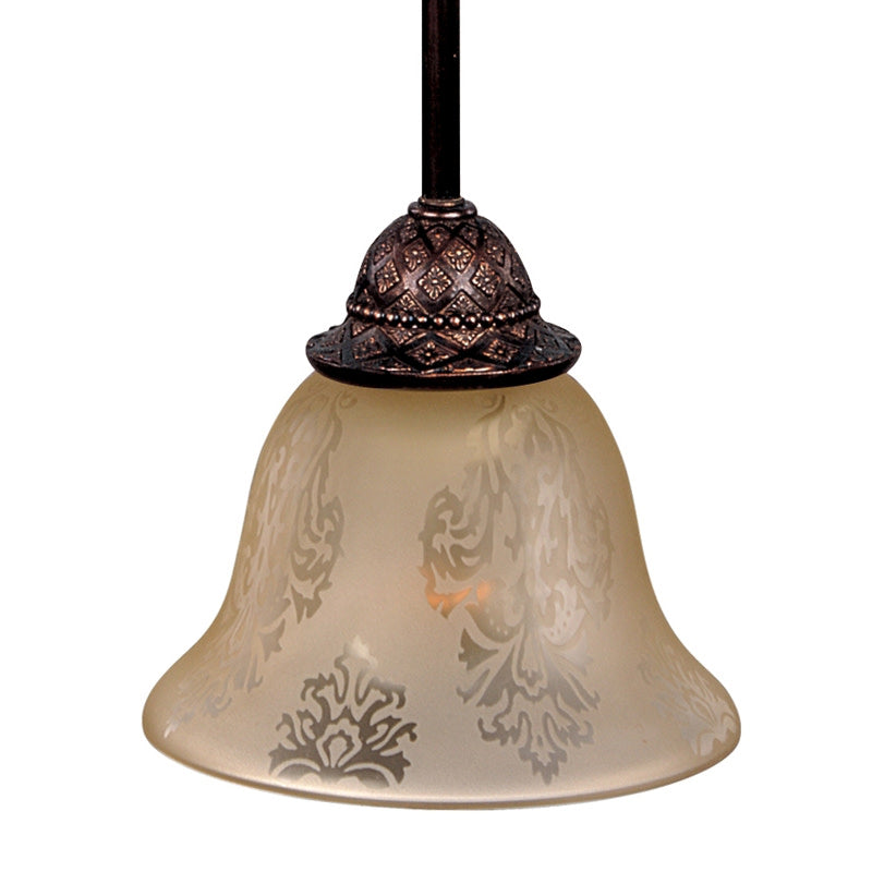 Maxim Lighting Symphony 7 Inch Mini Pendant Symphony - 91049SAOI - Traditional