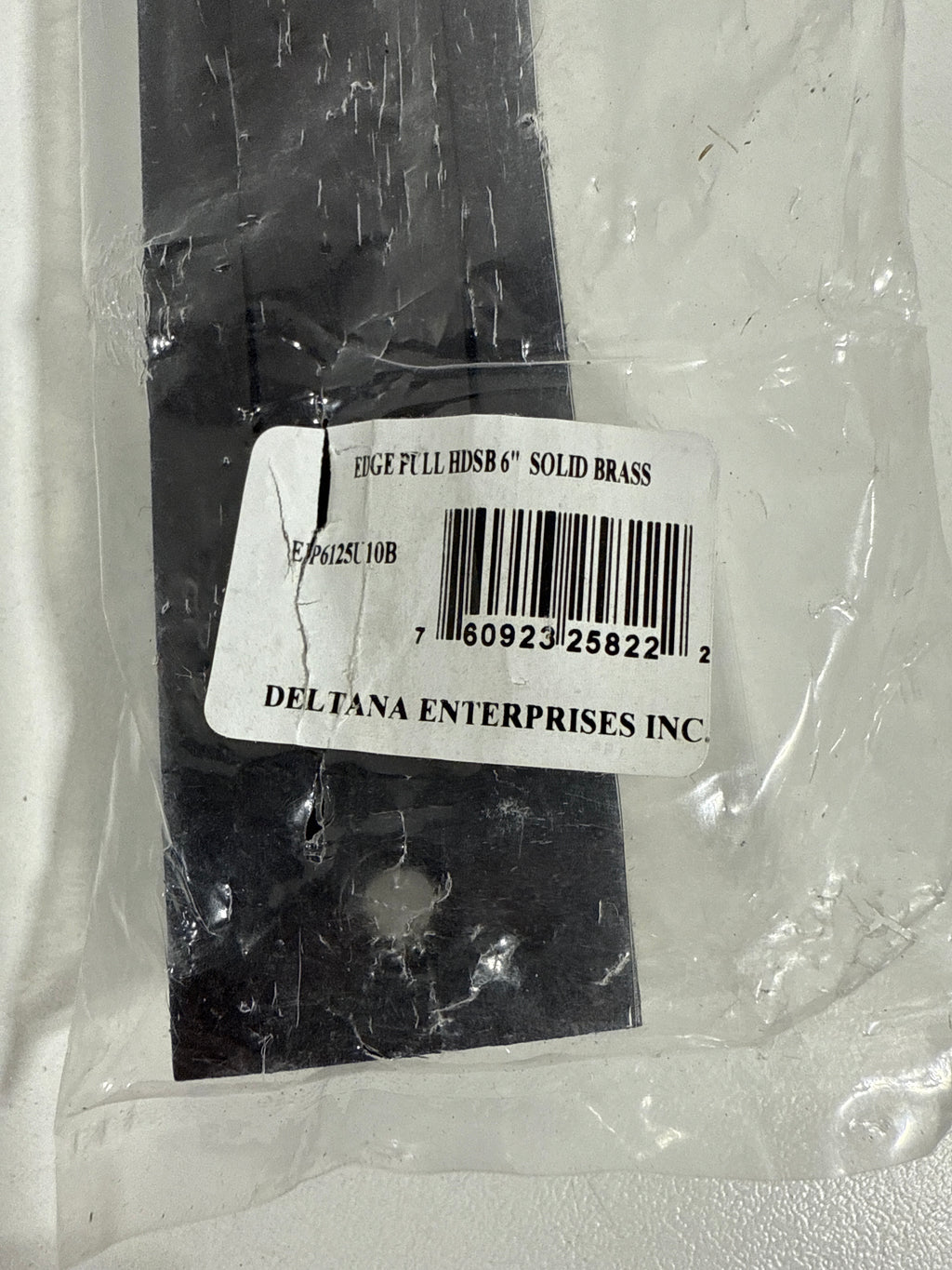Deltana Edge Pull Heavy Duty,6-1/4 Oil Rubbed Ep6125u10b - *Tools Hardware & Misc