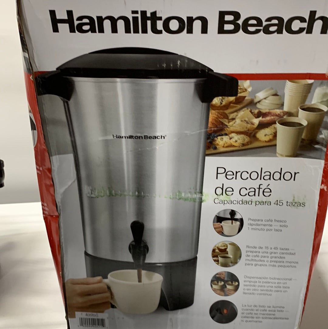 See Desc Hamilton Beach 40515G Stainless Steel 42 Cup Coffee Urn