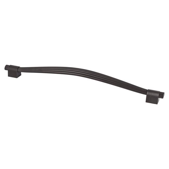Berenson 7155 Opus 16-3/8’’ (426mm) Center to Center Ridged Arch Appliance Handle / Appliance Pull Rubbed Bronze