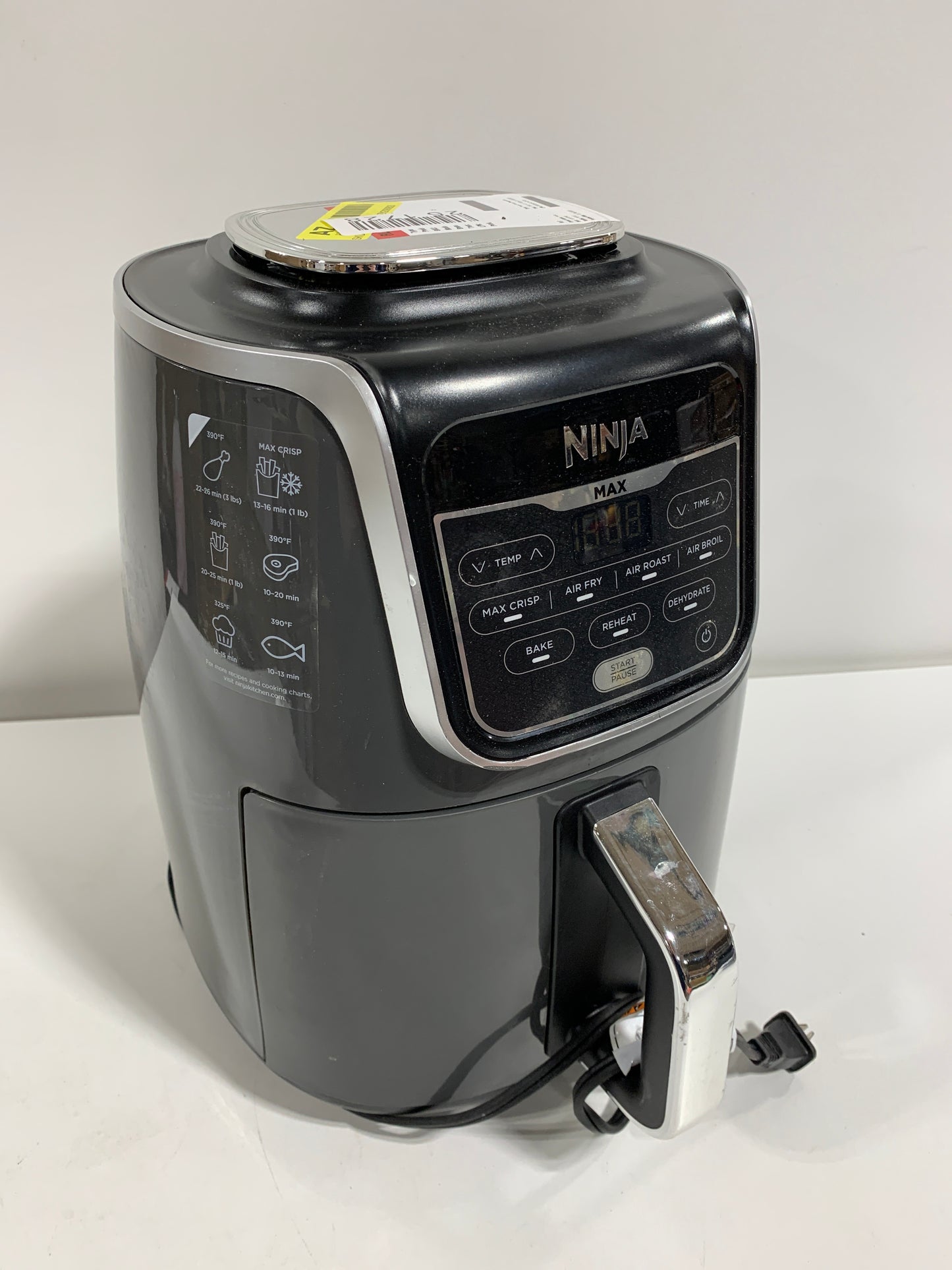 Used NINJA Air Fryer Max XL, 5 Qt. in Grey (AF161)