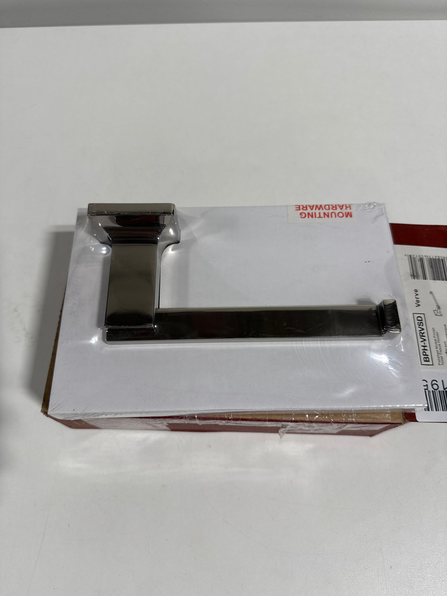 Pfister BPH-VRVS Verve Wall Mounted Euro Toilet Paper Holder Polished Nickel