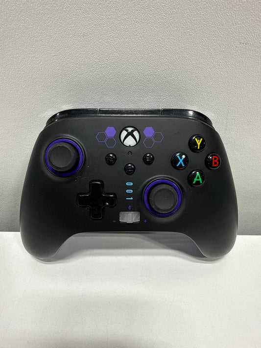 Used No Cord PowerA - Enhanced Wired Controller for Xbox Series X|S - Purple Hex
