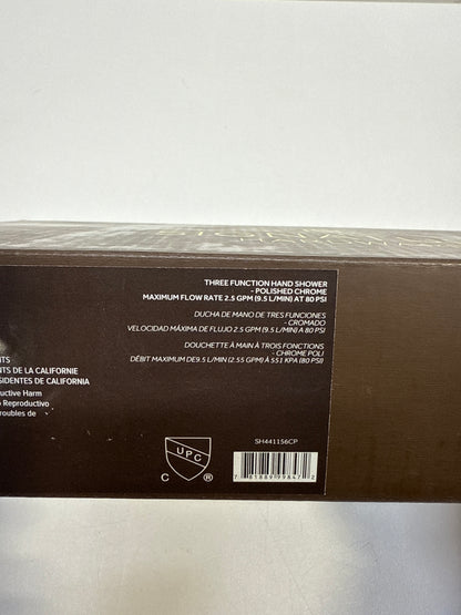 Signature Hardware 955103-25 2.5 GPM Multi Function Hand Shower Chrome