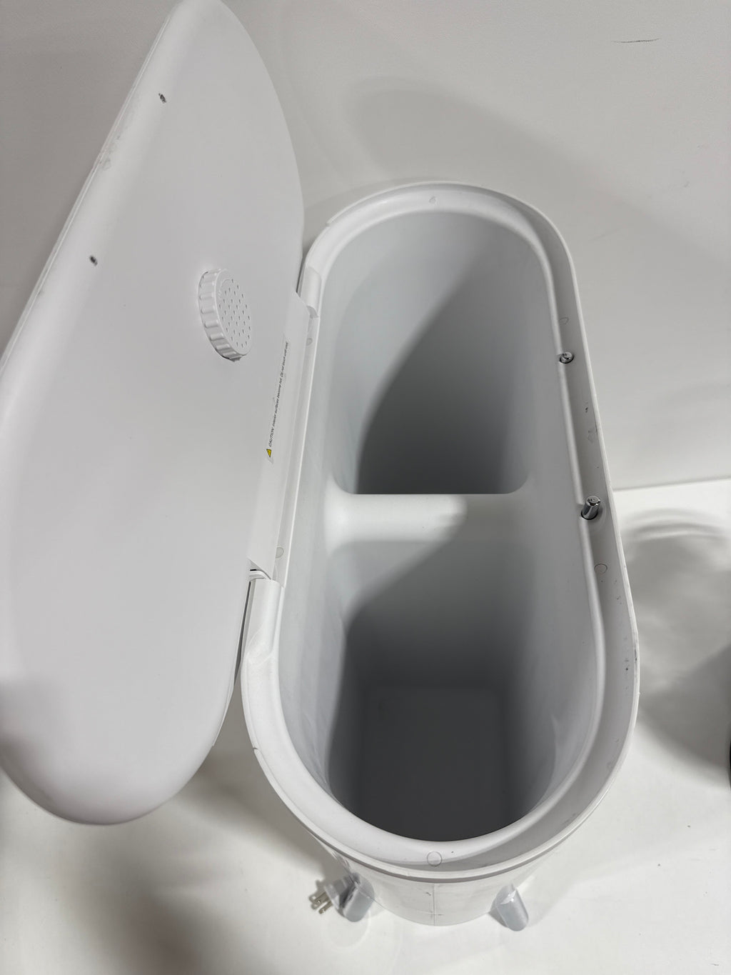 Used Sharper Image SpaStudio Automatic Towel Warmer - White - *Health & Beauty