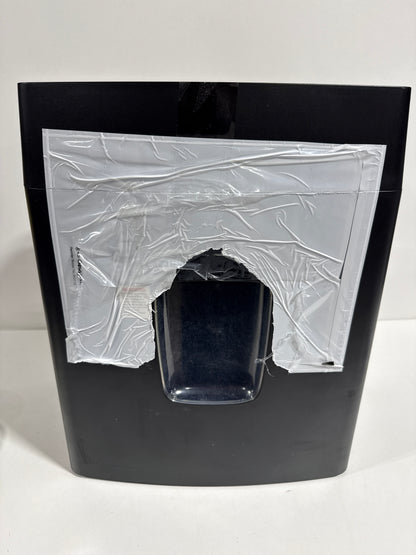 Used Insignia - 10-Sheet Crosscut Paper/CD Shredder - Black