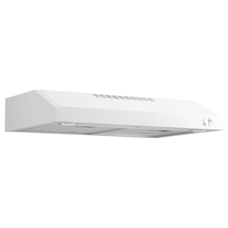 GE - 30 inches - Convertible - Under cabinet Range Hood - White