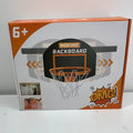 Moving Basketball Hoop Indoor for Kids and Adults Pro Mini Basketball Hoop Over The Door with 3 Balls & 2 Air Pump Toys