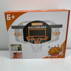Moving Basketball Hoop Indoor for Kids and Adults Pro Mini Basketball Hoop Over The Door with 3 Balls & 2 Air Pump Toys
