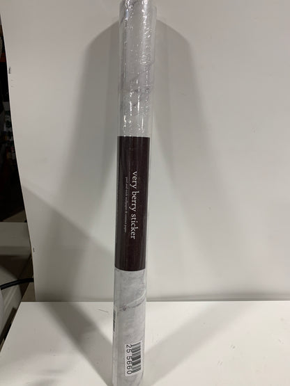 Very Berry Sticker Marble Peel and Stick Wallpaper (24" x 118", White Matte) Waterproof and Easy to Clean Self-Adhesive Film for Any Surfaces and Furnitures