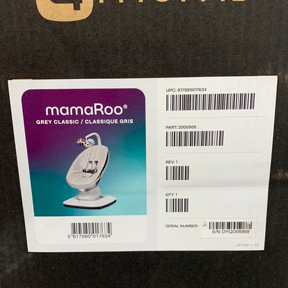 4moms MamaRoo Multi-Motion Baby Swing Smart Connectivity - Gray