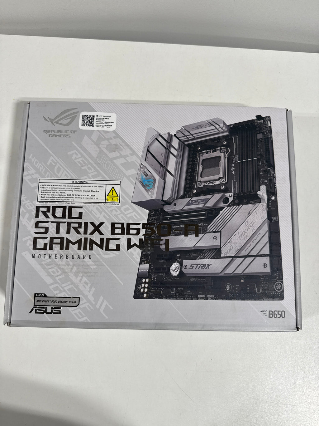 Asus ROG Strix B650-a Gaming Wi-Fi 6E AM5 Motherboard for AMD Ryzen 7000 Series CPUs - *Computers & Office