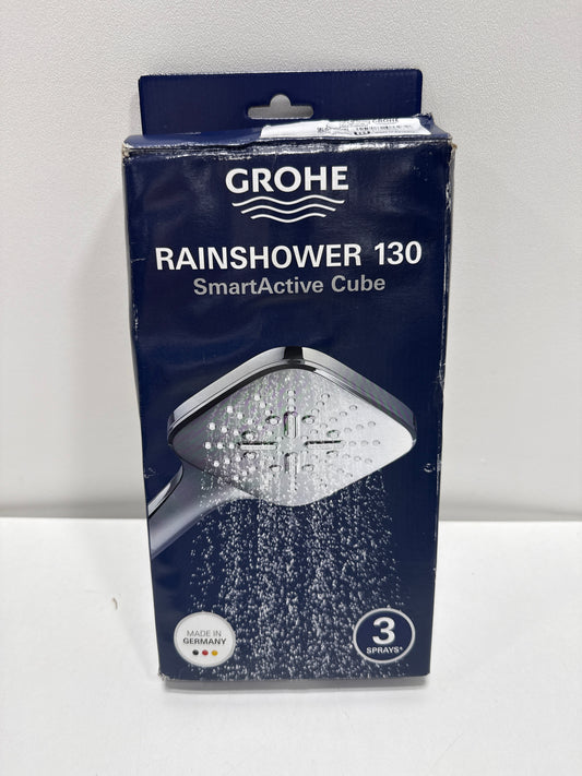 GROHE Rainshower SmartActive Hand SQUARE Shower-3 Sprays, 1.75 gpm, Chrome