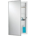 Jensen 781045 Builder Series Framed Medicine Cabinet 16-Inch by 26-Inch by 3-3/4-Inch