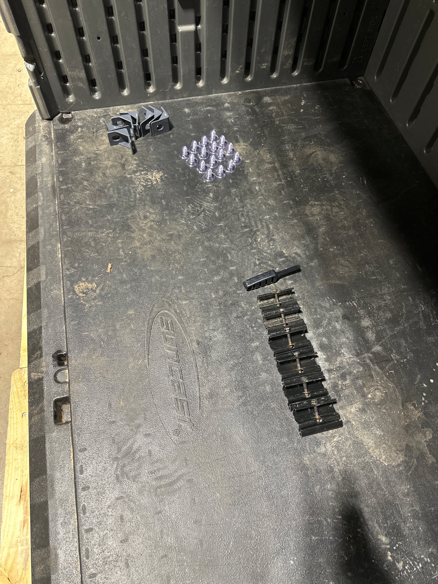 Used Suncast 6' x 4' Vertical Shed Brown