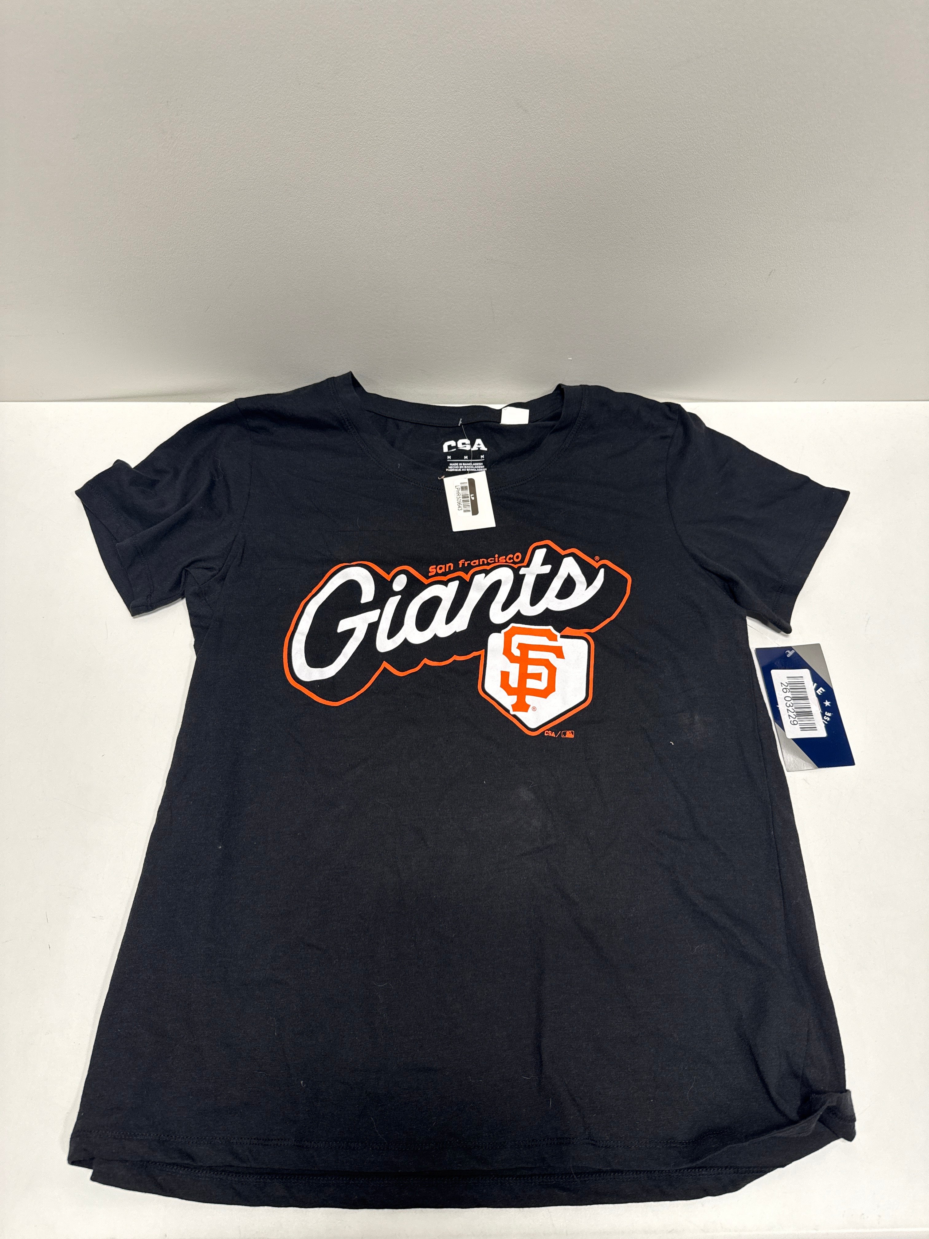 MLB San Francisco Giants Women's Bi-Blend Scoop Neck T-Shirt - MMLB San Francisco Giants Women's Bi-Blend Scoop Neck T-Shirt - M