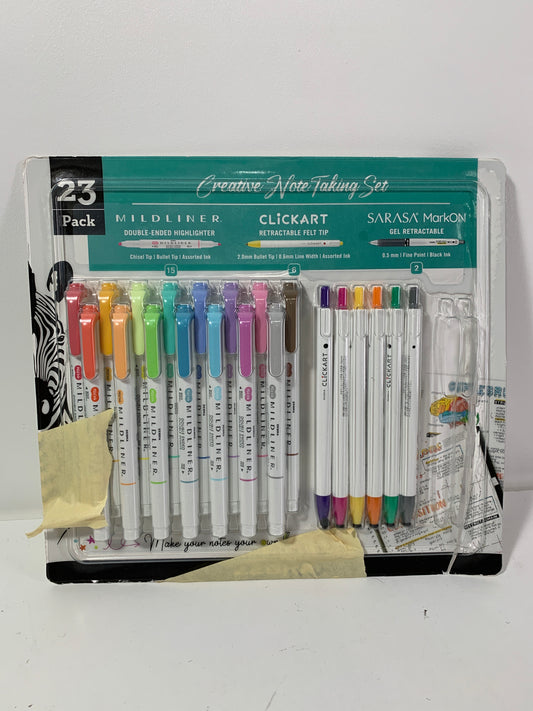 Zebra Mildliner Creative Note Taking Set 21 Pack